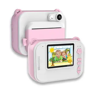 3 ב 1 מדפסת תמונה וידאו מצלמה ילדים דיגיטלי מיידי הדפסת מצלמה עבור ילד 2 אינץ הדפסת מצלמות
