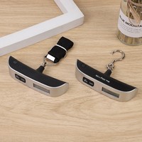 50kg LCD numérique alimenté par batterie Portable valise électronique balance à bagages bleu rétro-éclairage manipulé sac de voyage hameçon suspendu