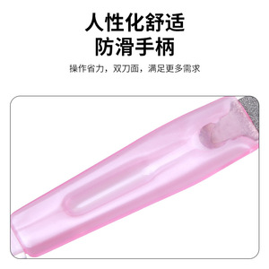 Double-ended stainless steel <b>nail</b> <b>file</b>, double-sided <b>nail</b> <b>file</b>, thick toenail polishing <b>nail</b> <b>file</b> - Product Image 3