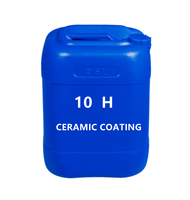 Revêtement Céramique Liquide 10H pour Voiture, Peinture Hydrophobe, Épaisseur 40µm, Résistant à la Chaleur 760°C, Anti-rayures, Soin Protecteur