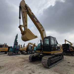 Excavatrice sur chenilles CAT 320E d'occasion |   Excavatrice hydraulique Caterpillar d'occasion de 20 tonnes pour la construction d'infrastructure - Product Image 3