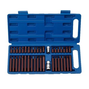 Juego de Puntas de Destornillador Hexagonales de Doce Puntas, 40 Piezas, Kit de Herramientas de Reparación Automotriz con Puntas Aisladas a Prueba de Explosiones - Product Image 1
