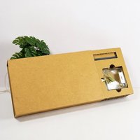 Confezione Pieghevole in Carta a Nido d'Ape Personalizzata di Alta Gamma per Tè, Prodotti Culturali e Creativi, Design Unico con Logo Stampato