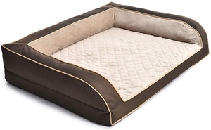 Cuscino per <span class=keywords><strong>Letto</strong></span> per Animali Domestici Certipur-US di Alta Qualità in Camoscio/Tela/Denim con Rivestimento <span class=keywords><strong>Esterno</strong></span> Impermeabile per <span class=keywords><strong>Letto</strong></span> per Cani - Product Image 5