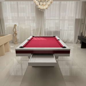 Table de billard WANYAJU de qualité supérieure en bois massif, standard commercial, moderne, multifonctionnelle, pour la maison et les loisirs - Product Image 3