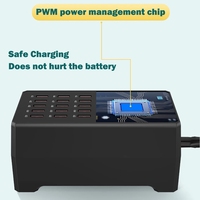 Station de charge USB EONLINE 15 20 25 30 ports 150W, charge rapide universelle pour téléphone portable, compatible iPhone, iPad, Samsung, Huawei, Xiaomi