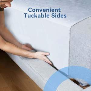 Almohadillas personalizadas lavables reutilizables suaves acolchadas impermeables para cama de incontinencia - Product Image 4