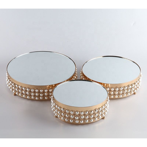 Support à gâteau en métal, plateau à gâteau miroir, plateau à dessert <span class=keywords><strong>pour</strong></span> fête <span class=keywords><strong>d</strong></span>'anniversaire, plateau rond <span class=keywords><strong>pour</strong></span> pâtisserie, <span class=keywords><strong>décoration</strong></span> <span class=keywords><strong>de</strong></span> mariage - Product Image 5