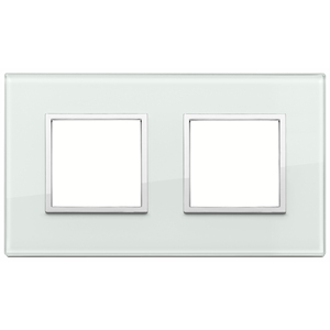 Wall <b>Switch</b> <b>Plate</b> 2 Gang 20mm Length 11.4mm Width 3.2mm Height - Product Image 1
