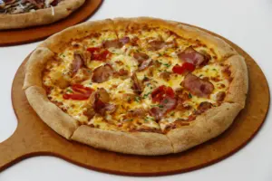 16-Zoll-Hohe Produktivität kommerzieller Tischplattenförderband Pizzaofen für westliche Restaurants