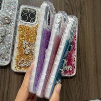 Coque de protection anti-chute BAILI Factory, nouvelle, magnifique, avec colle brillante et papillons, pour téléphones Tecno POP8/Smart 10C/Camon 40