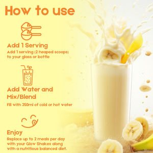 24 vitamin mineraller glutensiz kollajen muz Milkshake ile yemek değiştirme sallamak sağlıklı kilo kaybı ve kızdırma cilt desteği - Product Image 5