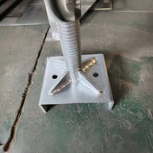 <span class=keywords><strong>แจ็</strong></span><span class=keywords><strong>ค</strong></span>โครงนั่งร้านแบบ Q235และฐานแบบแข็งกลวงชุบสังกะสีฐาน<span class=keywords><strong>แจ็</strong></span><span class=keywords><strong>ค</strong></span>แบบสกรูพร้อม<span class=keywords><strong>หัว</strong></span>รูปตัวยู - Product Image 5