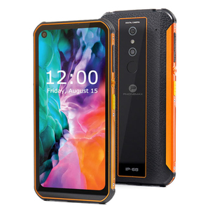 Phonemax 6.4 inch IP68 không thấm nước điện thoại thông minh chống sốc LTE 4G 128G LCD hiển thị Octa core MTK CPU Android 10 Hệ điều hành - Product Image 1