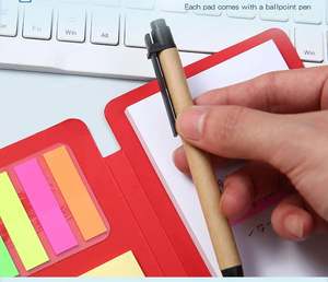 Wholesale Notepad With <b>Stick</b> <b>Note</b> Advertising Creativity With Pen Logo Print Memo Pad Notice Eco Friendly Notebooks - Product Image 4
