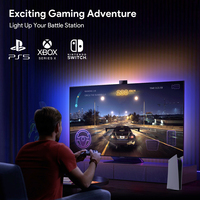 EDUP Rétroéclairage TV LED avec Boîtier de Synchronisation HD pour Téléviseurs 55-65 Pouces et PC pour Jeux et Films