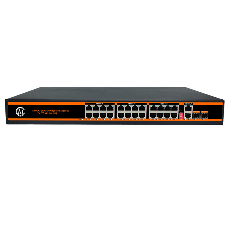 OEM 4/8 /16 /24 /32 /48 Port Network Ethernet Gigabit PoE Switches 48V for Hikvision IP Camera · image 3