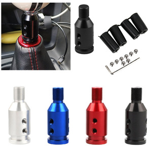 Car Gear <b>Shift</b> <b>Knob</b> Thread Converter Adapter 12x1.25 Universal Aluminum Alloy Adjustable Replacement Screw Extension - Product Image 1