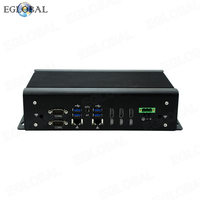 Mini PC Industrial de 9.ª Generación con CPU I7 9750H, 3* 4*RS232, 2*422/485 COM, 14GPIO, 2*i225, 2.5G, DDR4, SSD, Sin Ventilador, Nueva Computadora de Escritorio