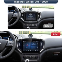 Radio de coche Android RoadNavi de 10,26 "para Maserati Ghibli 2014-2020 reproductor Multimedia de coche inalámbrico Carplay 4G 360