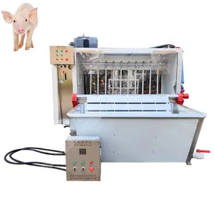 Máquina de depilación tipo tornillo de canal de cerdo