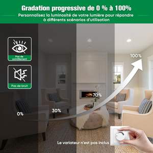 Современные встраиваемые светодиодные потолочные светильники с регулируемой яркостью, 220В, 7Вт, IP44, для спальни, 3000К/4000К/6000К, 67-80мм, точечный светильник для отелей - Product Image 4