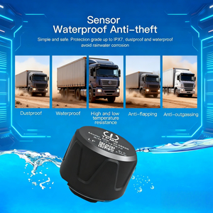 Sistema TPMS de Monitoreo de Presión de Neumáticos Digital de 10 Sensores para Camiones Pesados, Autobuses y Remolques - Product Image 2