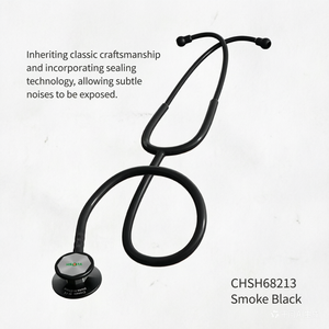 YLCSH CHSH68213 Stetoscopio di Lusso in Acciaio Inossidabile Nero Fumo, Strumento Diagnostico con Suono Nitido per Medici - Product Image 3
