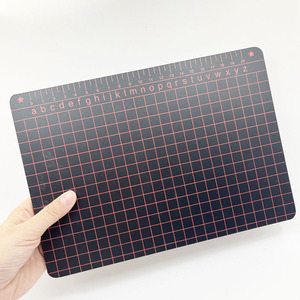 ABC Mini MDF nhựa bảng đen nhỏ Slate cho trẻ em học sinh của một B C D bảng đen Châu Phi phong cách - Product Image 3