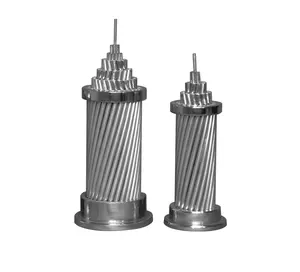 Alambre de acero revestido de aluminio AW / ACS/AS, alambre único para Cable óptico de fibra, precio al por mayor