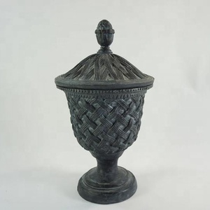 Trending Hand Pounded Tuscan Urn - Product Image 1