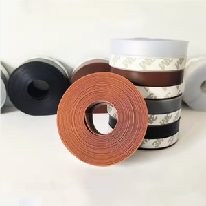 Guarnizione per Porte, Striscia Sigillante in Silicone, Isolante Autoadesivo per Fondo Porta Doccia, Nastro Isolante - Product Image 4