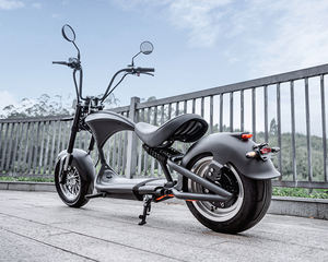 Scooters électriques Citycoco à 2 roues en acier, batterie au lithium 2000W, frein à disque avec siège pour hommes et femmes - Product Image 2