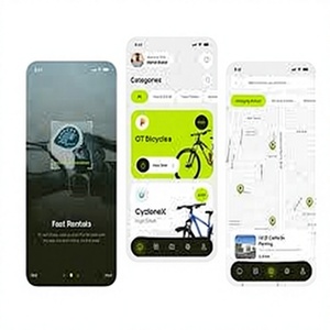Application mobile de location de vélos pour Lagos avec suivi GPS, réservation instantanée, paiements sécurisés, historique des trajets, compatible Linux//MAC - Product Image 1