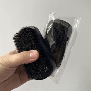 Men's <b>Beard</b> Cleaning Brush Wood Handle Natural Boar Bristle Brush for <b>Beard</b> Grooming - Product Image 3