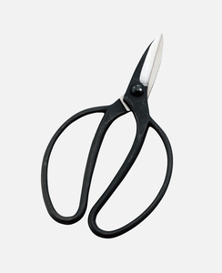 Ciseaux de jardin japonais en acier Yasuki de haute qualité pour l'entretien et la taille des bonsaïs, noirs, fabriqués au Japon - Product Image 1