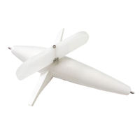 Barre de pêche de 36 pouces, 9 pouces, flotteurs de calmar, pêche en mer, pêche à la traîne, oiseaux, PVC, silicone, canne à pêche, appât artificiel souple, pêche en eau salée