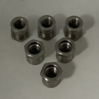 Écrou hexagonal de sécurité antivol sur mesure, haute résistance, entièrement fileté, nickelé, galvanisé, poli, en acier inoxydable