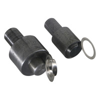 Petite machine à boutons manuelle, ensemble de boutons à œil d'air, machine à boutons en cuir adaptée aux boutons en cuir pour v