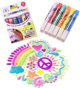 Stylo Magique Gonflable Personnalisé 3D DIY Stylo de Peinture Couleur Néon DIY Stylo à Dessin Bulle Popcorn pour Enfants DIY - Product Image 5