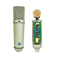 Microphone à condensateur cardioïde U87 3, alimentation fantôme 48V, 20Hz-20KHz, SNR élevé, pour studio, voix, instruments, percussion, enregistrement
