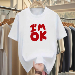 T-shirt personalizzabile <span class=keywords><strong>uomo</strong></span> stampata all'ingrosso nuovo <span class=keywords><strong>abbigliamento</strong></span> estivo <span class=keywords><strong>Casual</strong></span> il tuo Logo stampa t-shirt taglie forti da <span class=keywords><strong>uomo</strong></span> t-shirt - Product Image 3
