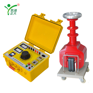 Système de test de résistance à la tension AC Hipot KDYD série GTB 5 kVA 50 kV avec transformateur de test de type sec et unité de commande manuelle - Product Image 1