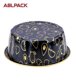 235ML feuille Cupcake jetable Muffin Liner cuisson tasse gâteau papier aluminium Cupcake pointe Pan ramequin supports <span class=keywords><strong>petites</strong></span> tasses à pouding - Product Image 3