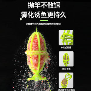 เบ็ดตกปลาคาร์พสีเงินแบบใหม่ พร้อมตะขอคู่แบบระเบิด สำหรับตกปลาในทะเลสาบ บ่อ แม่น้ำ และลำธาร - Product Image 5