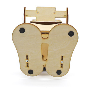Wooden Coin Eating Robot <b>DIY</b> <b>Kit</b> Science Education Toy Animal Shape Manual Control No Battery 7-9 Years Old - Product Image 1