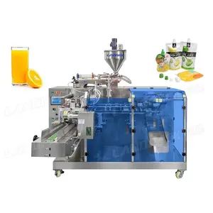 Liquid Juice Drink Spout Stand Up Pouch Bag Fill Filling Packing Machines Machine
