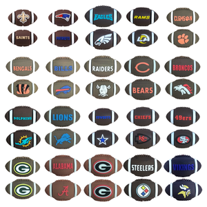 Gros rond hexagone boulier Silicone PVC perles de dentition sans BPA impression pour bricolage bébé mâcher Focal bijoux collier - Product Image 1