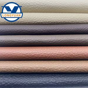 Litchi Texture Cuir <span class=keywords><strong>Tissu</strong></span> 1200 Fréquence Usure Résistance Aux Rayures PVC Faux Cuir Meubles Rembourrage Décoratif - Product Image 2