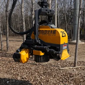 Mesin hutan pohon besar mesin pemotong grapple logging pohon kepala pemanen